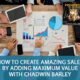 How To Create Amazing Sales By Adding Maximum Value with Chadwin Barley